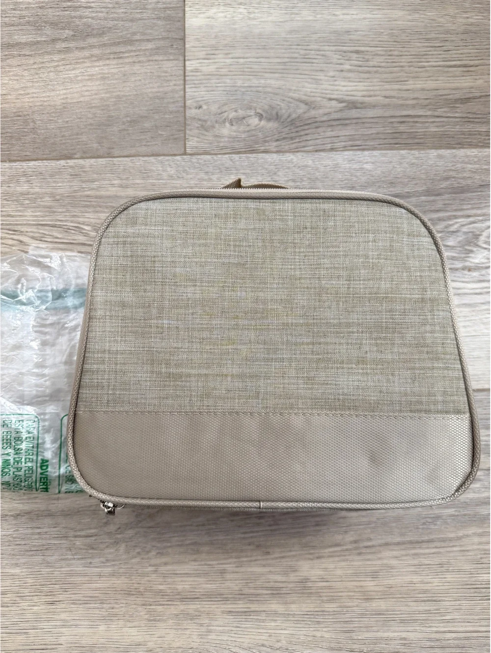 NEW! Insulated Beige Lunch Bag Cooler with Handle